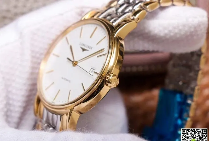 Longines Presence L4.921.2.12.7 RM Factory 1:1 Best Edition Replica Watch Gold Bezel